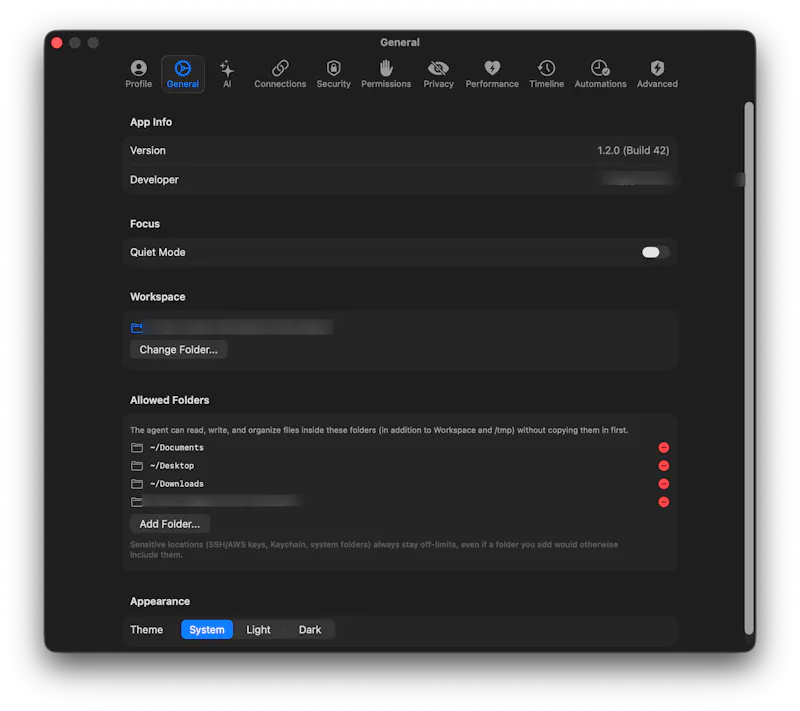 Pheron Agent screenshot 3