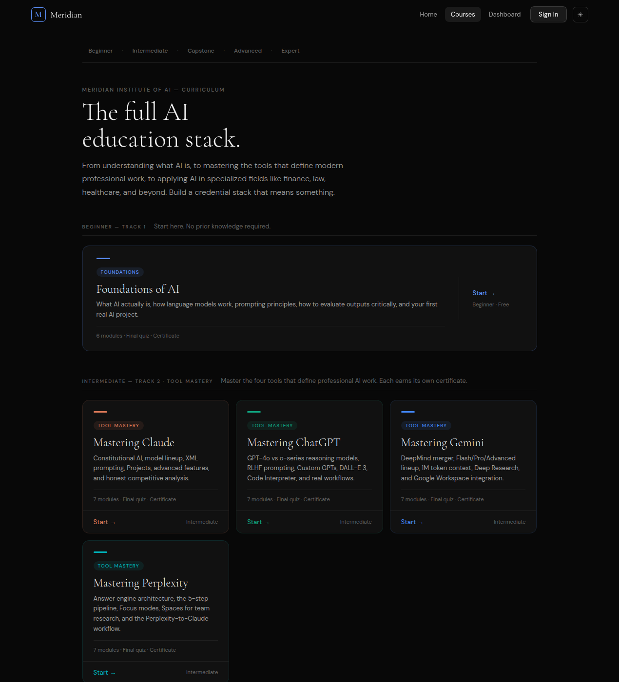 Meridian Institute of AI gallery image