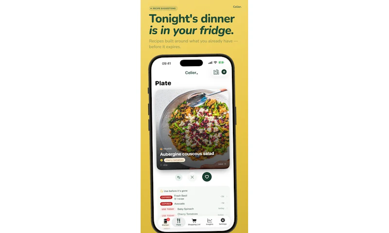 Celier — Pantry Tracker & Recipes screenshot 2