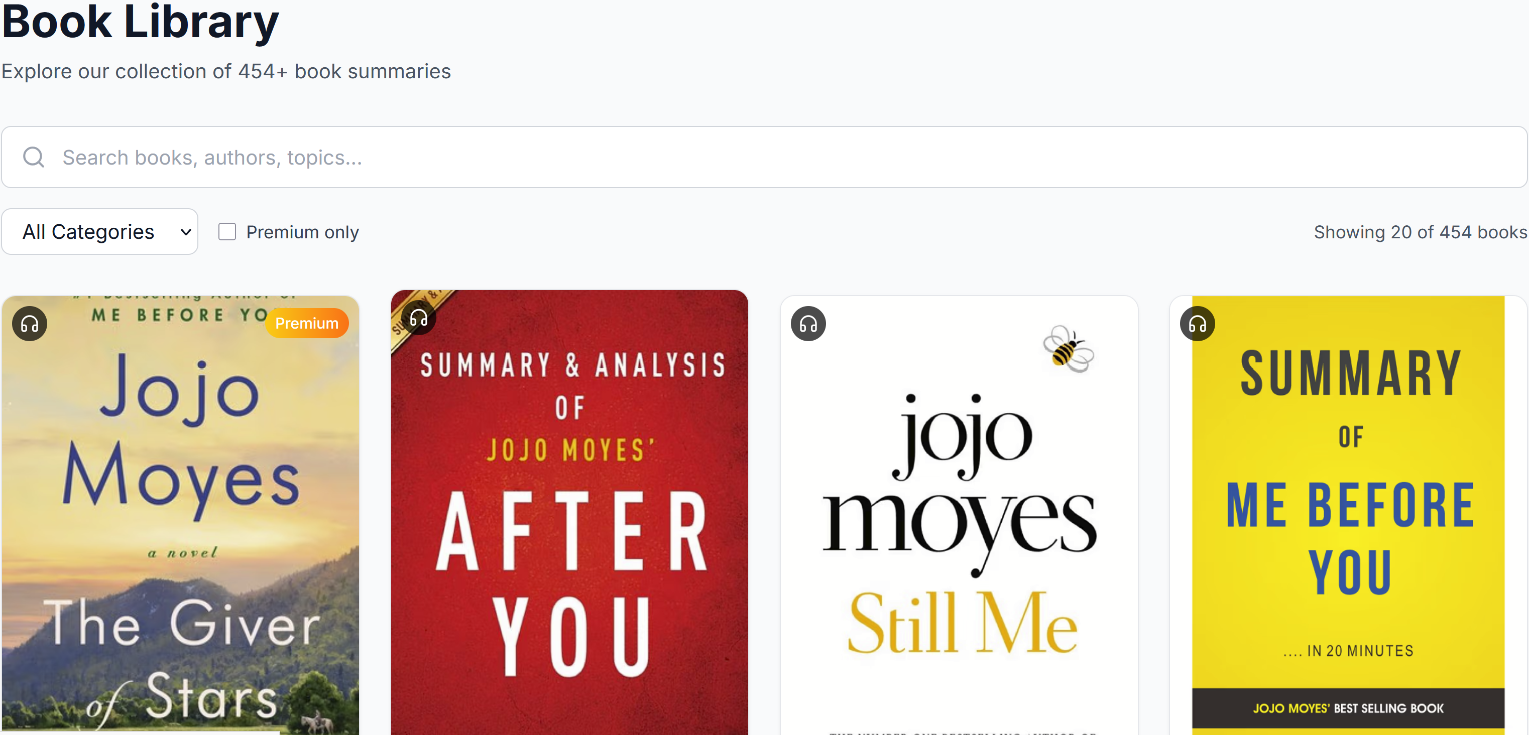 Book Digest - Screenshot 2 showing product features and functionality