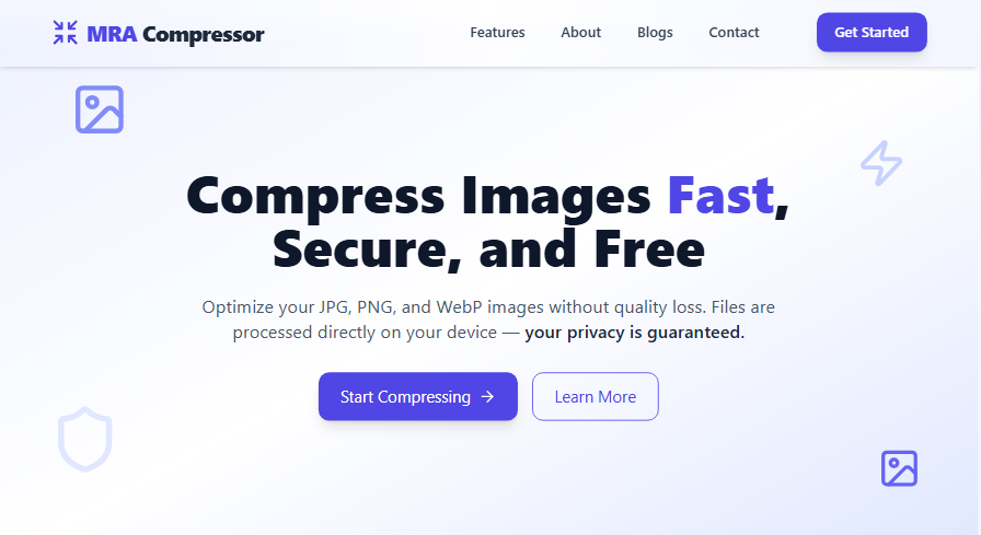 MRA Image Compressor  gallery image