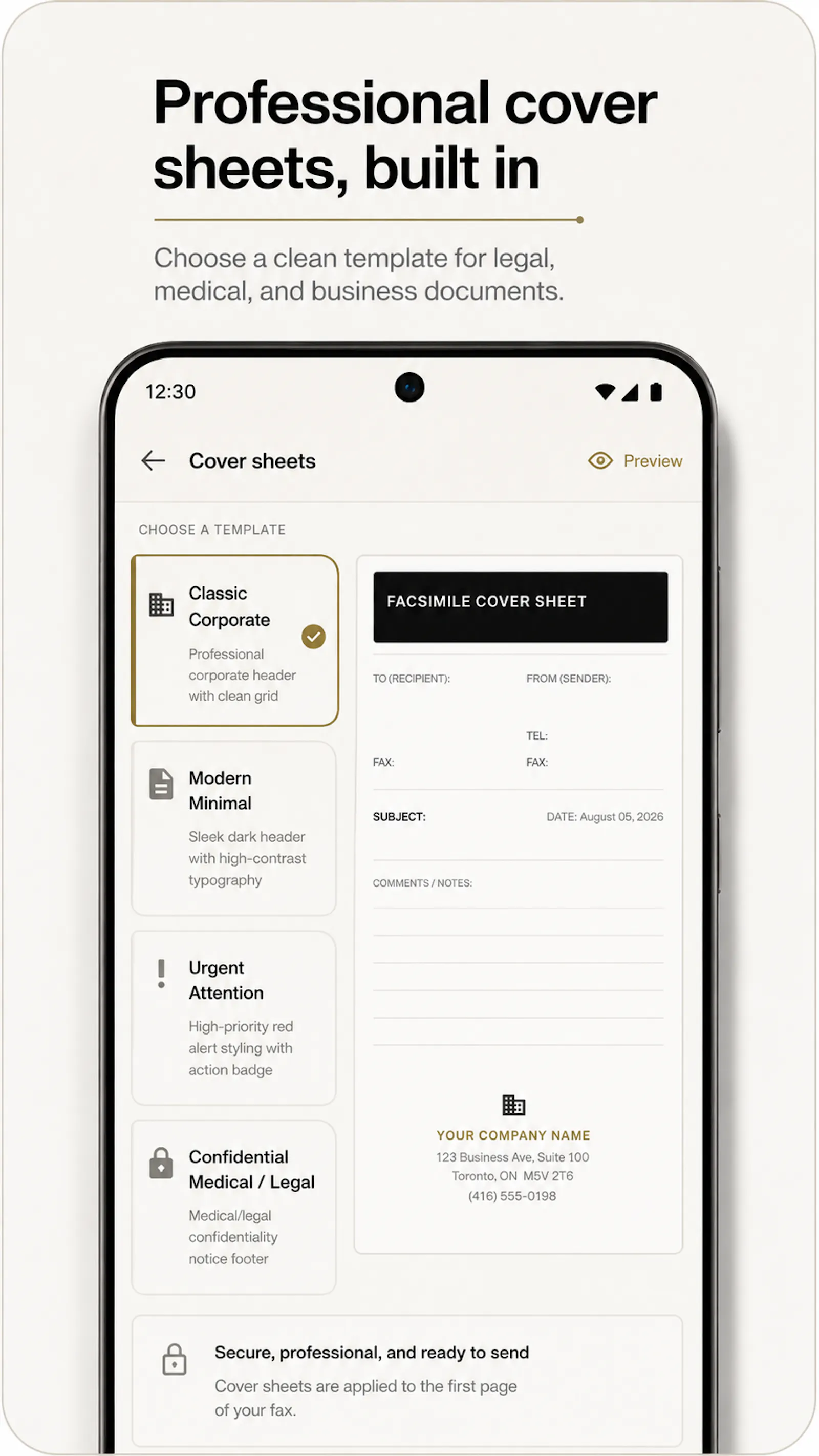 ClearFax screenshot 7