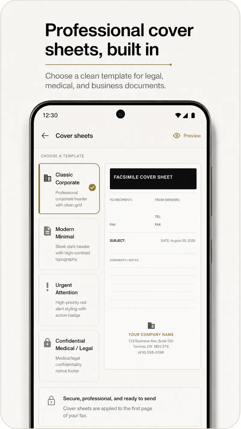 ClearFax screenshot 7