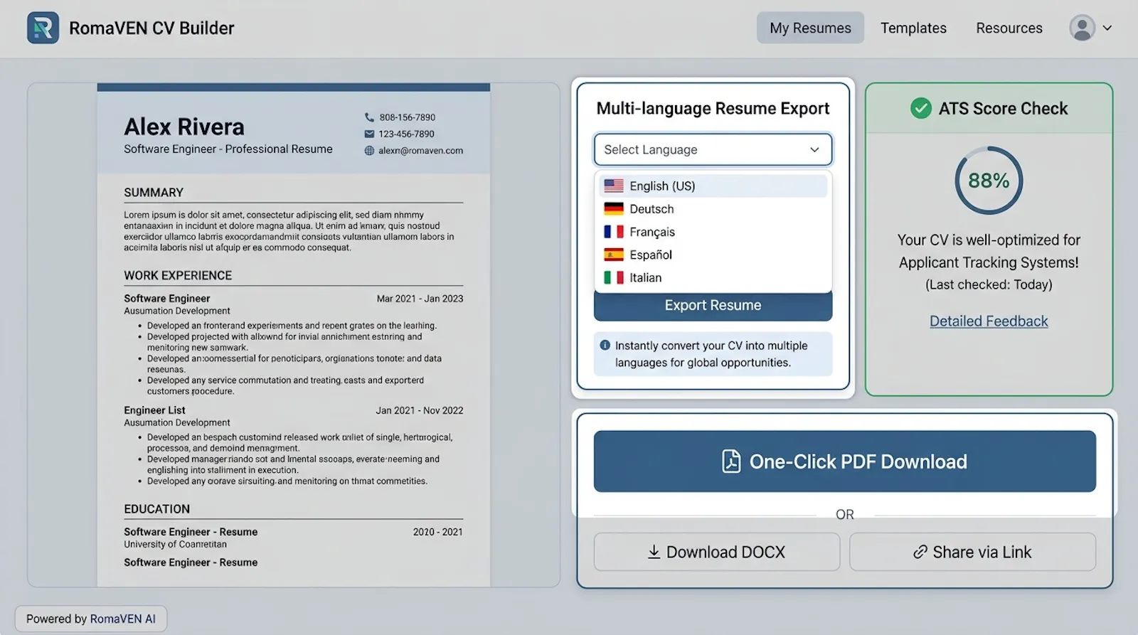 RomaVEN screenshot 1
