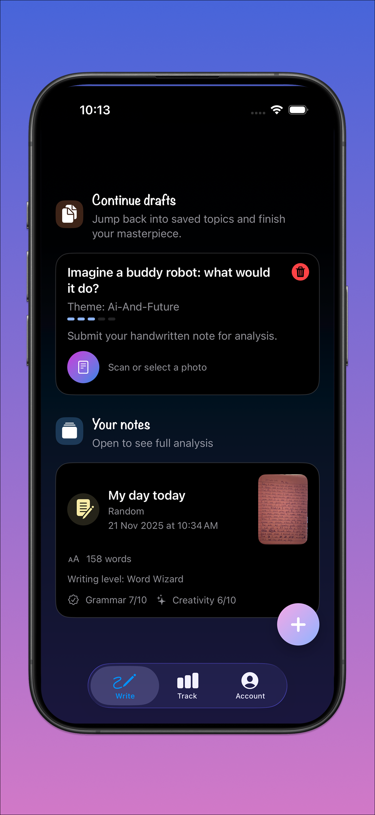 QuillwiseAI - Screenshot 2 showing product features and functionality