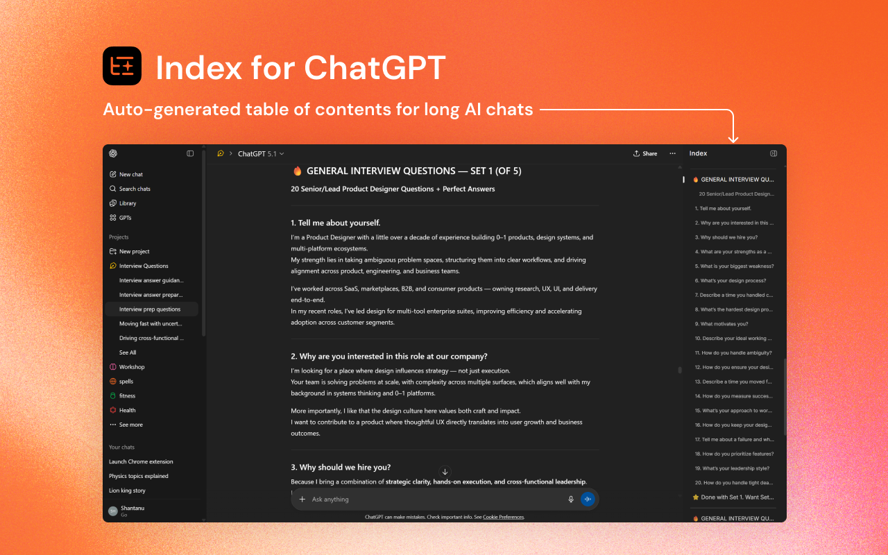 Index for ChatGPT gallery image
