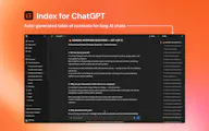 Index for ChatGPT