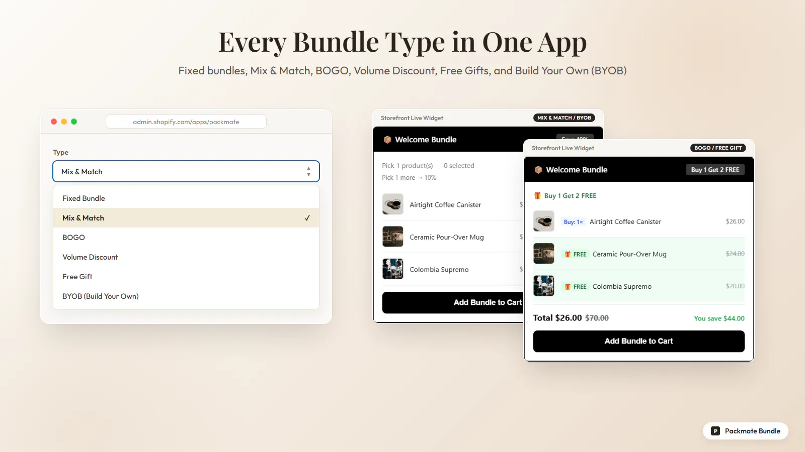Packmate — Bundles & BOGO gallery image