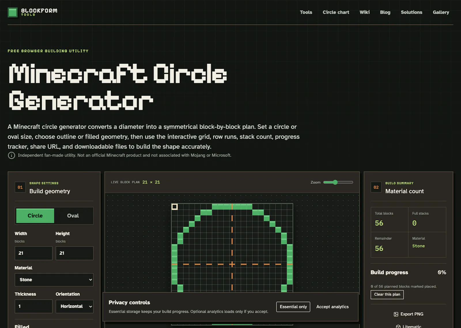 MinecraftCircle screenshot 2