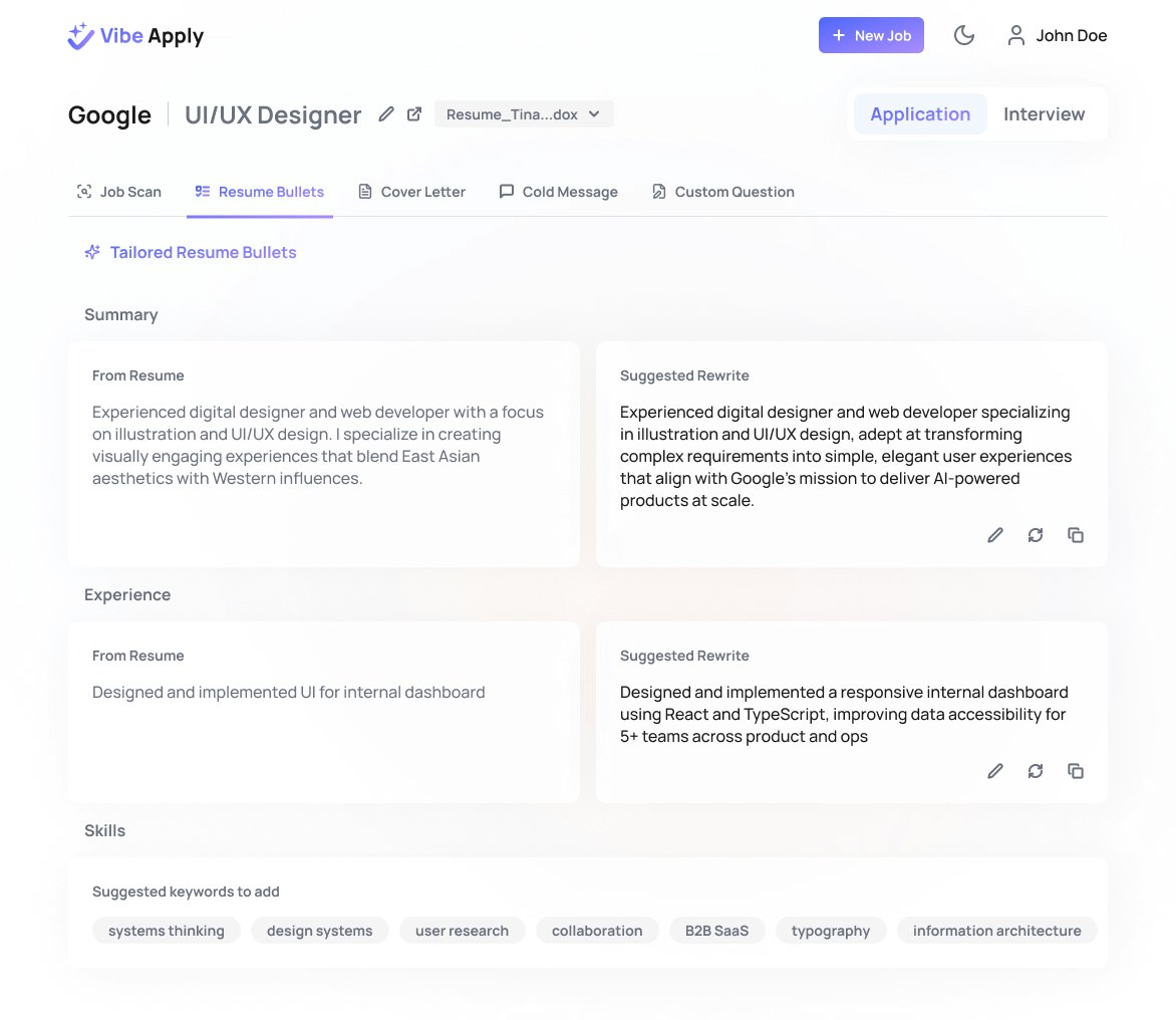 Vibe Apply gallery image