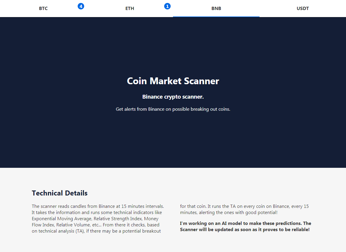 Coin Market Scanner gallery image