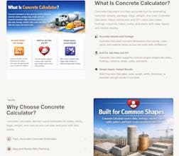 Concrete Calculator gallery image