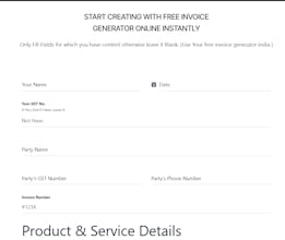 Free Invoice Maker gallery image