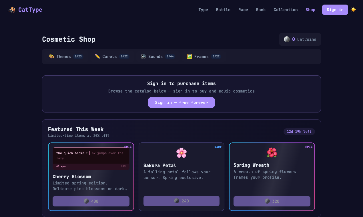 CatType gallery image