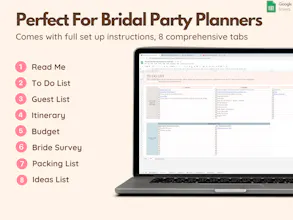 Bachelorette Party Itinerary Template gallery image