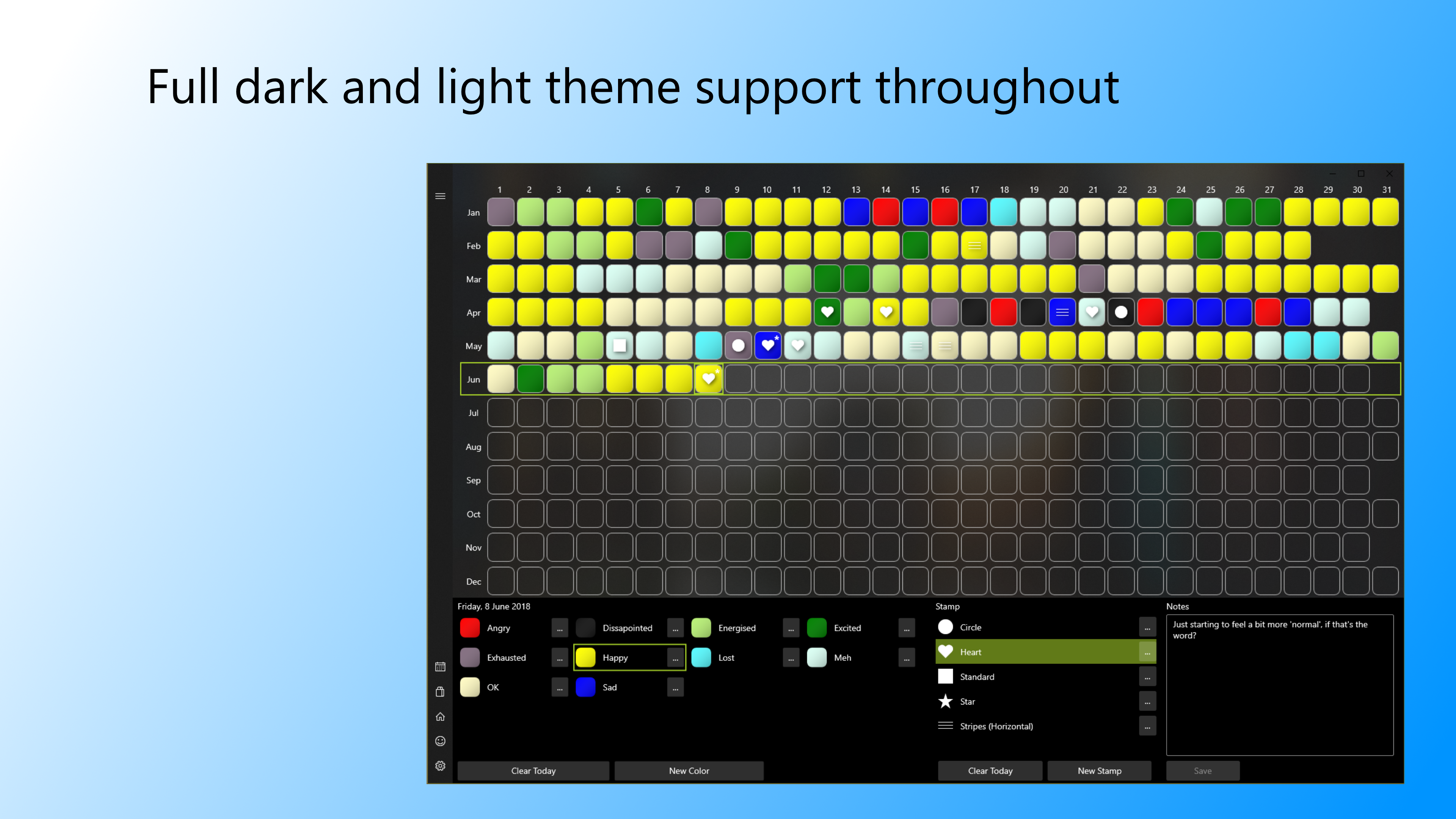 Year in Pixels for Windows 10 gallery image