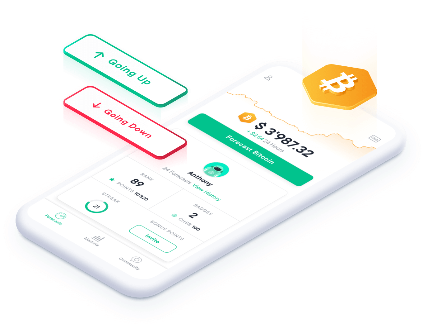 Swissborg Community Predict Learn And Earn Bitcoin With Zero Risk - 