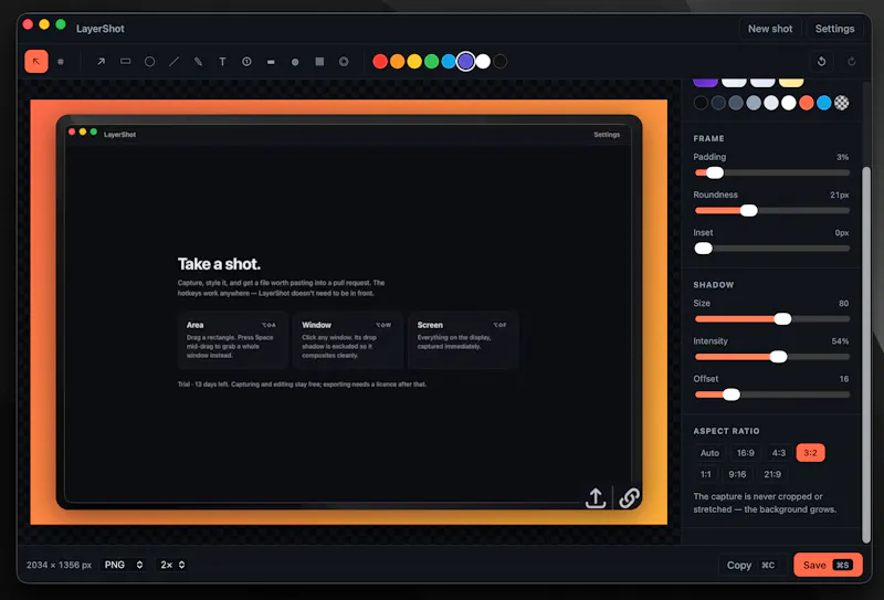 LayerShot screenshot 1