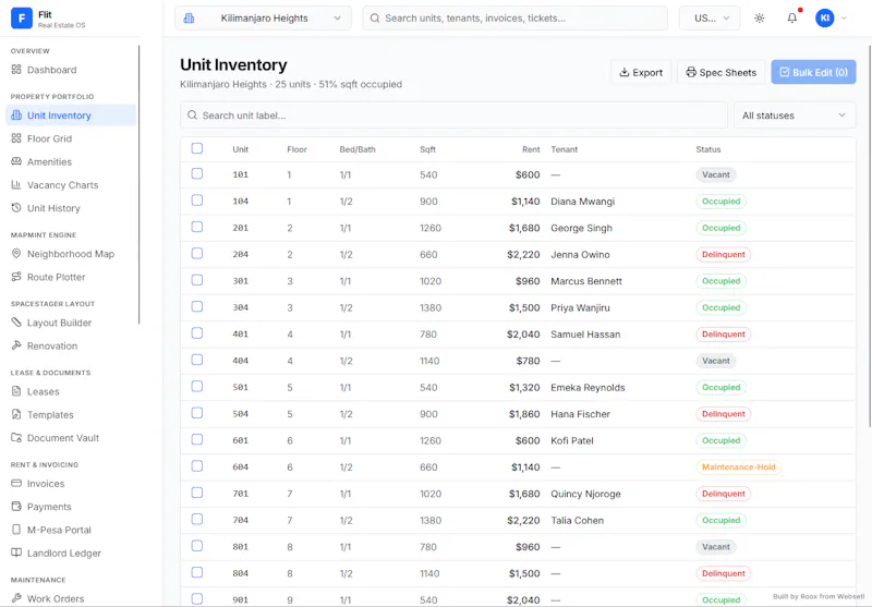 Flit — Real Estate Management screenshot 16