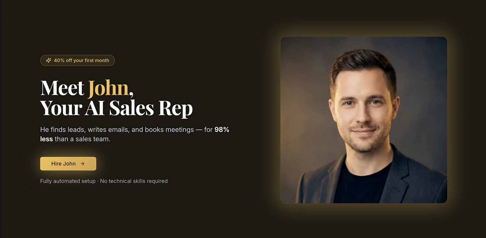 Vinti AI - Meet John, Your AI Sales Rep screenshot 1