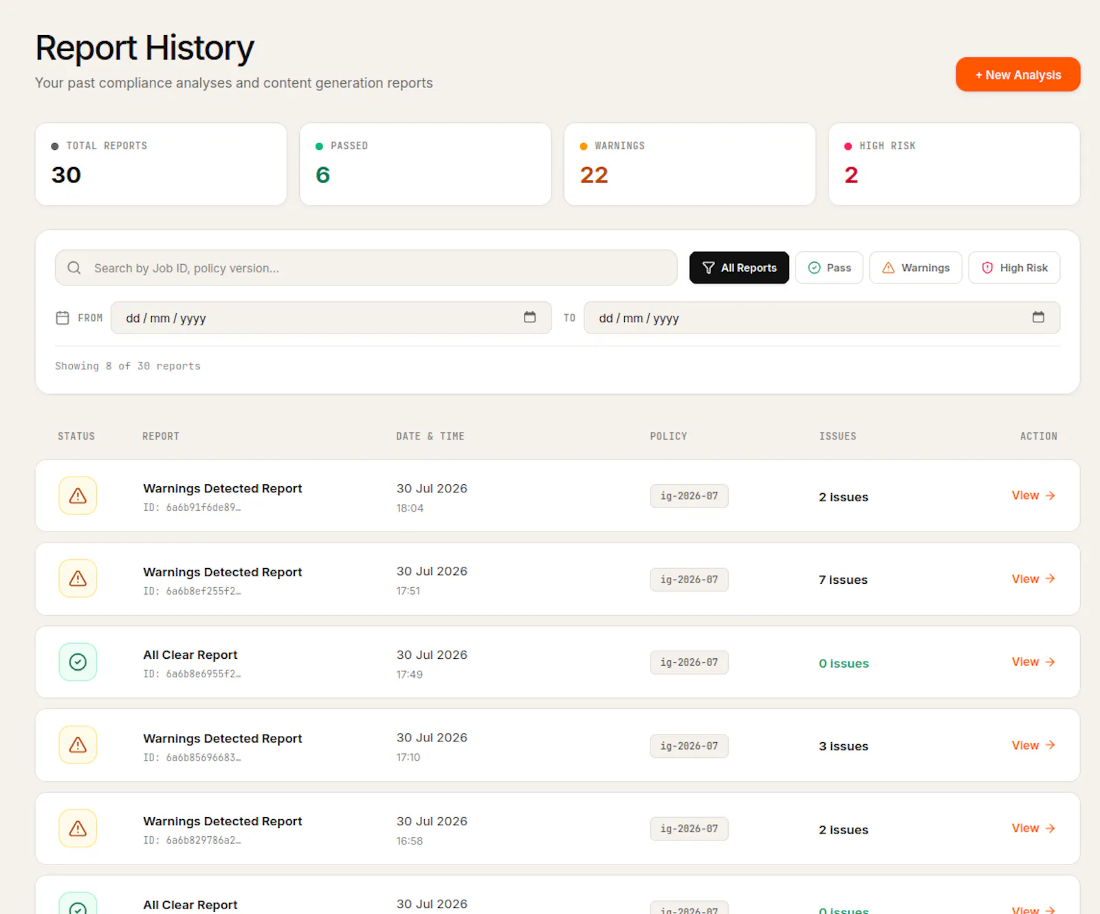 ComplyCheck  Video Compliance Analyser screenshot 4
