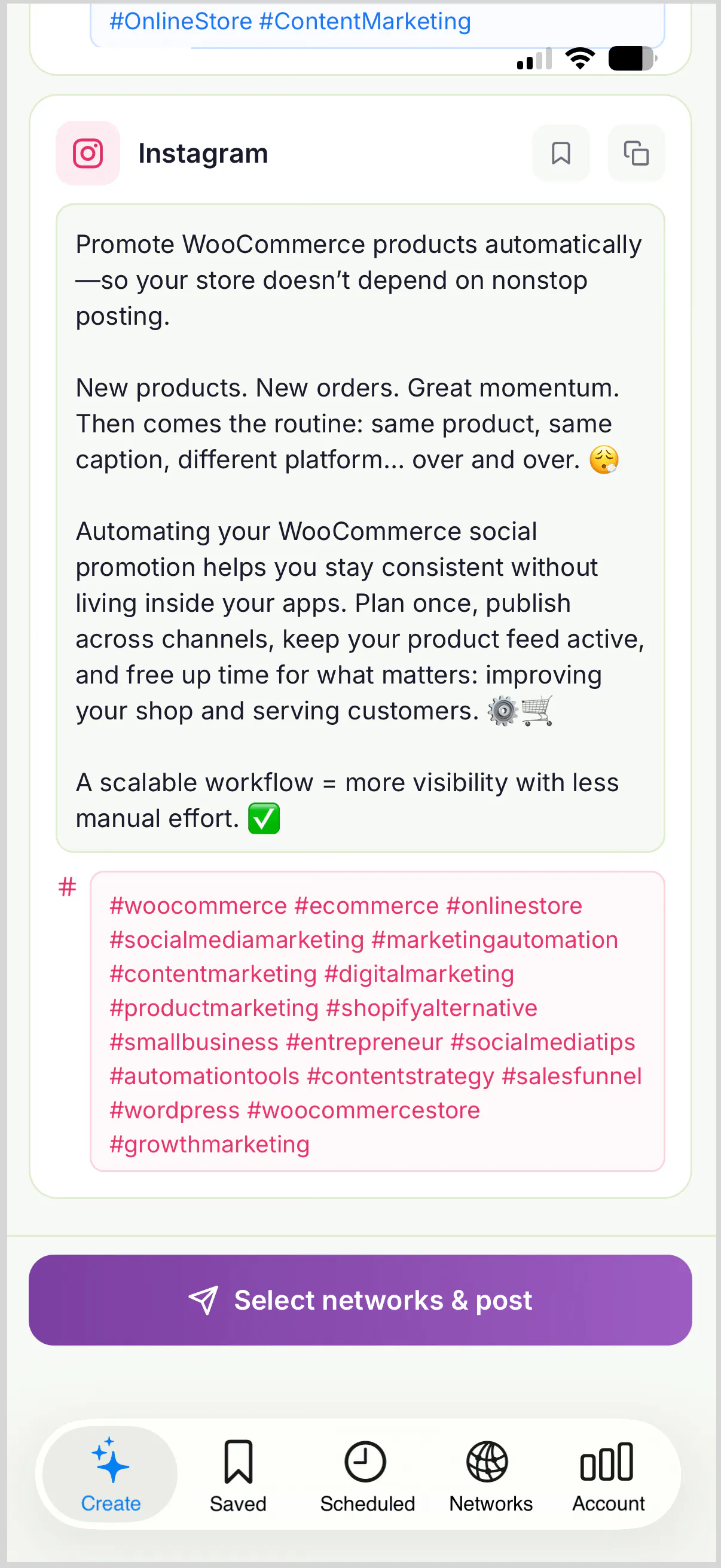 Mobile Social Media Publishing on the Go gallery image