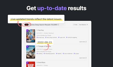 Movie Deep Search by AI Keytalk gallery image