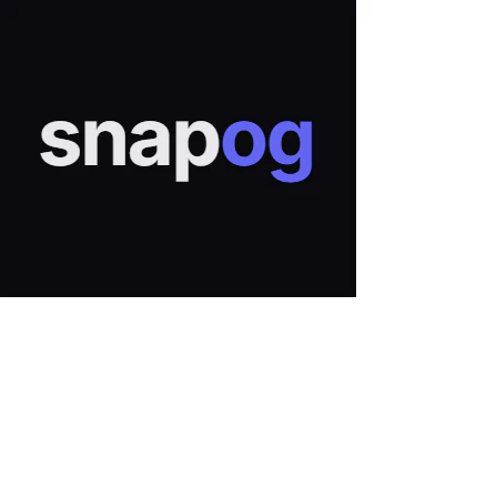 SnapOG - Easy, SEO Friendly Social Cards screenshot 5
