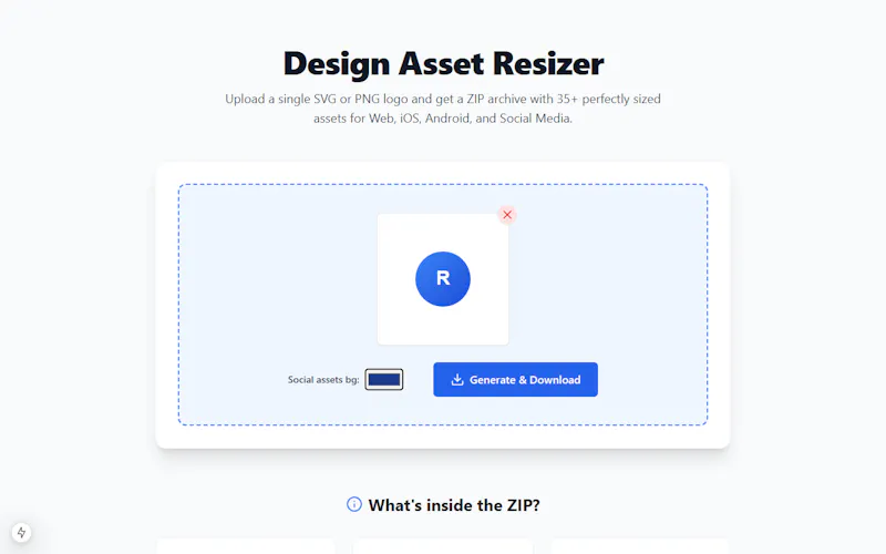 Design Asset Resizer screenshot 2
