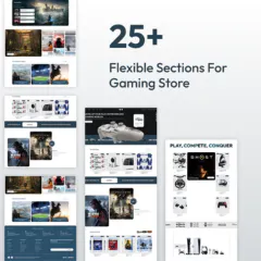 Arcade Gaming Shopify Theme gallery image