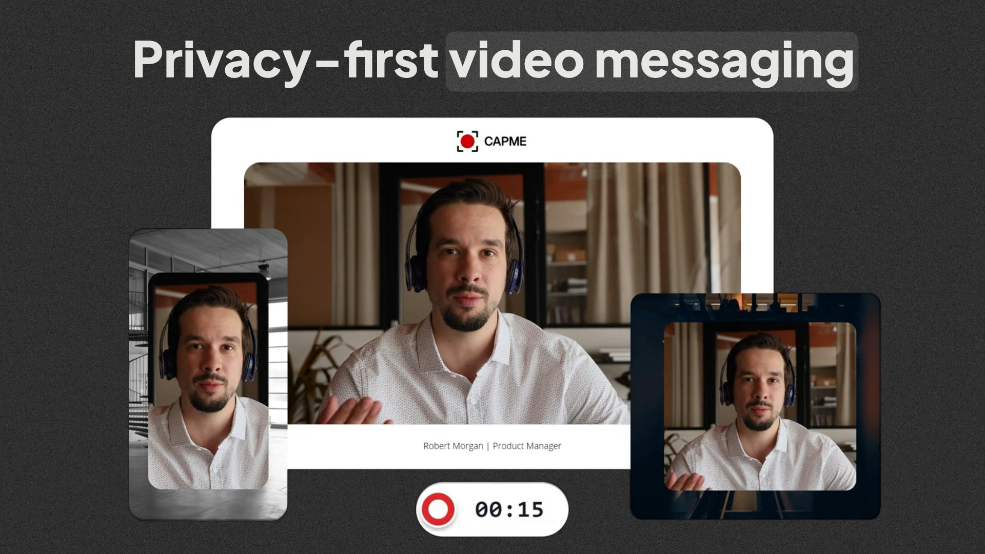 Capme - Main product screenshot demonstrating key features and user interface