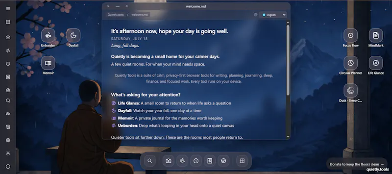 Quietly.tools screenshot 1