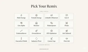 ResumeRemix gallery image