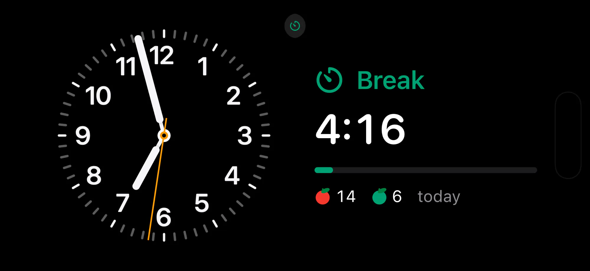 Rossino: A pomodoro timer. gallery image