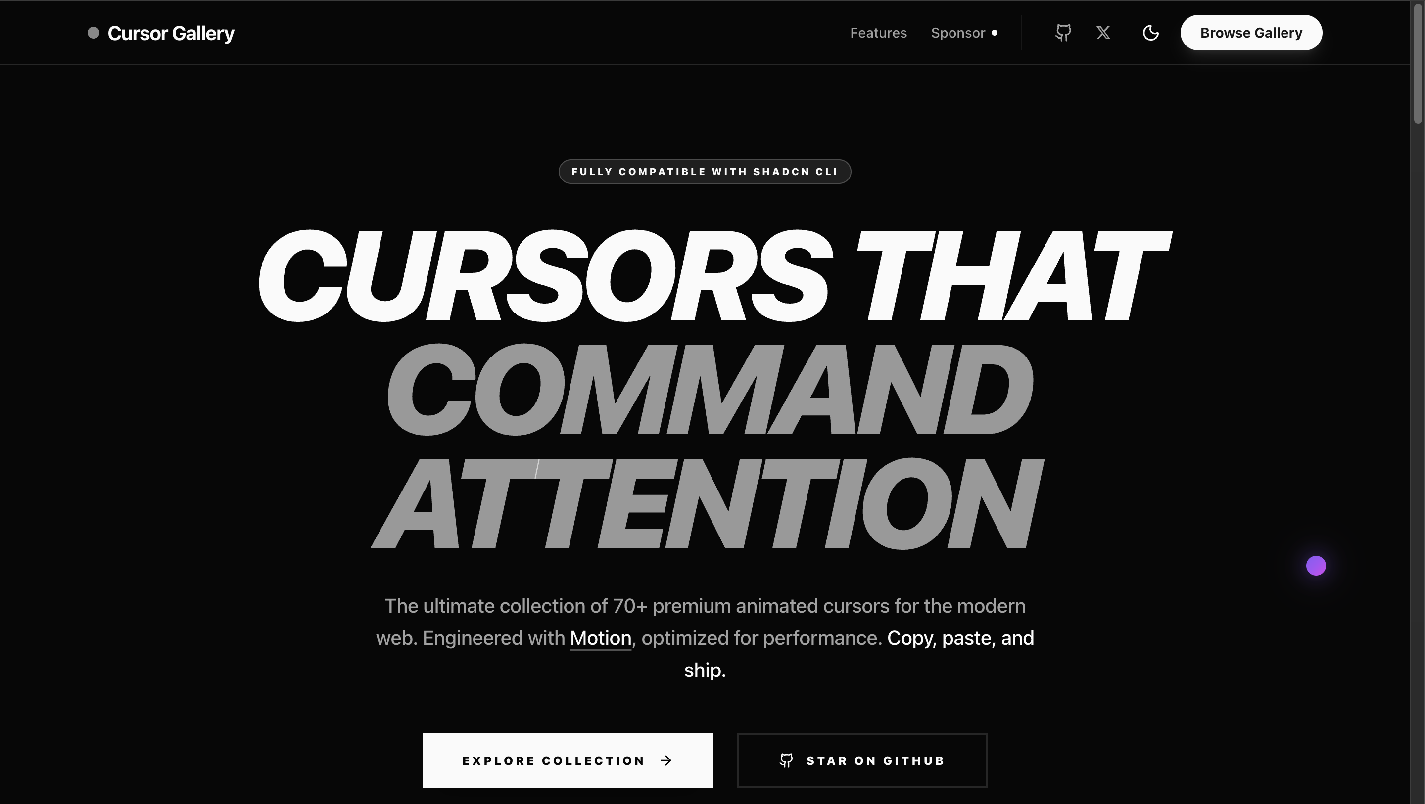 Cursor Gallery gallery image