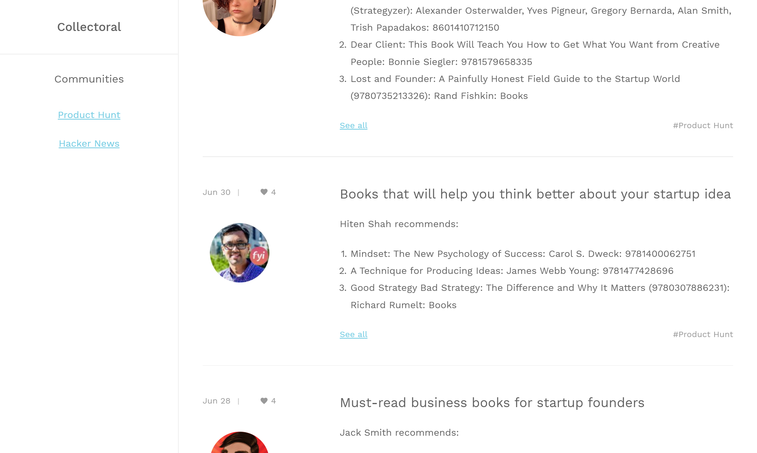 Collectoral | Favorite books of PH users gallery image