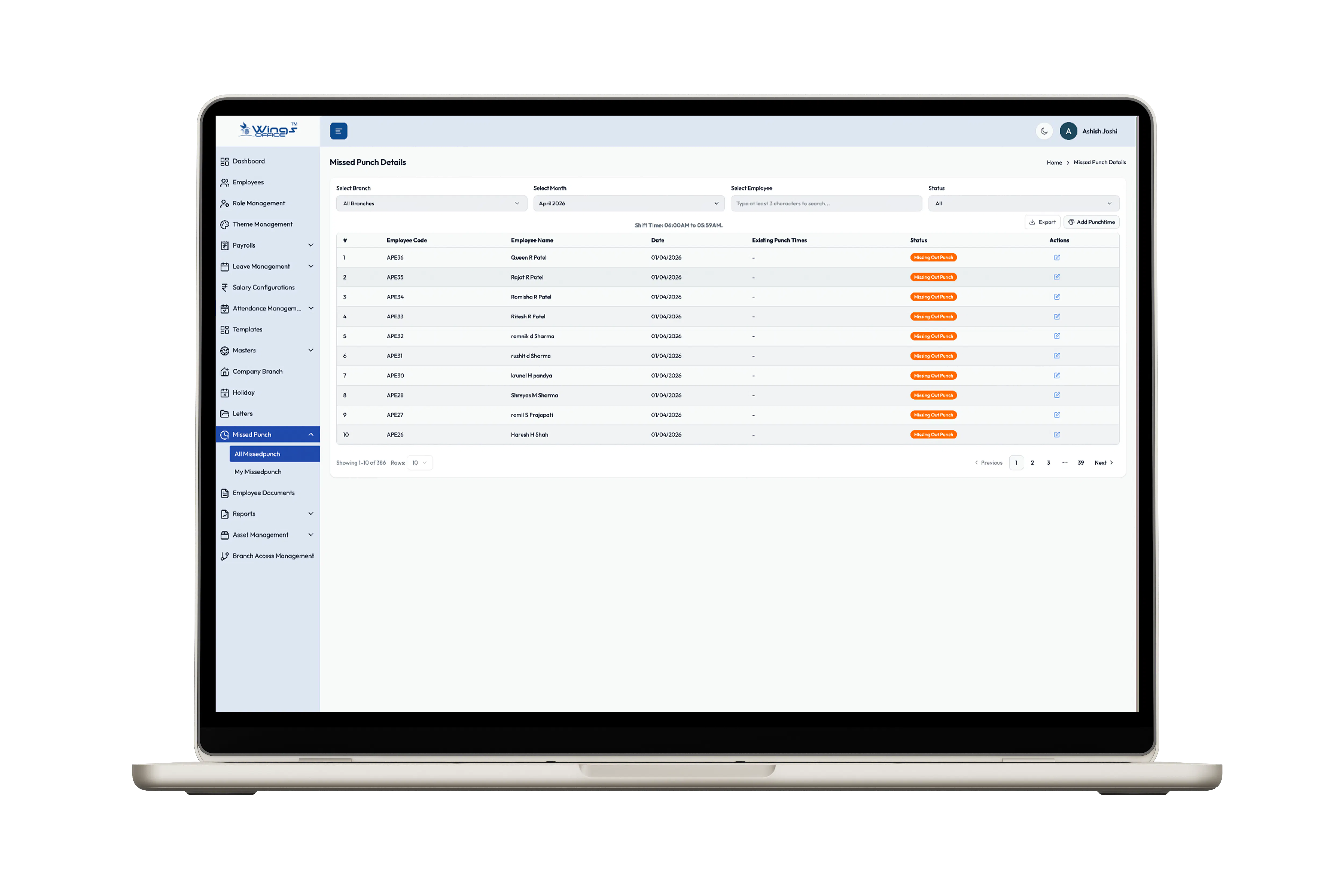 wings office | Ai Powered HRMS Software gallery image