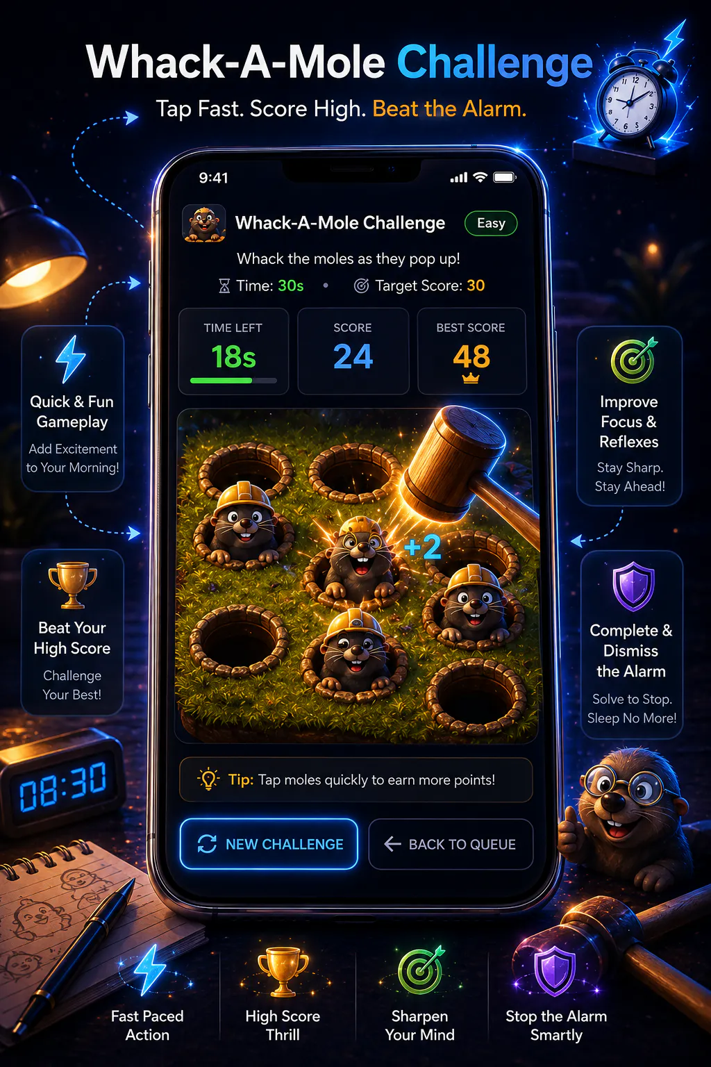 Challenge Alarm: Smart Clock gallery image