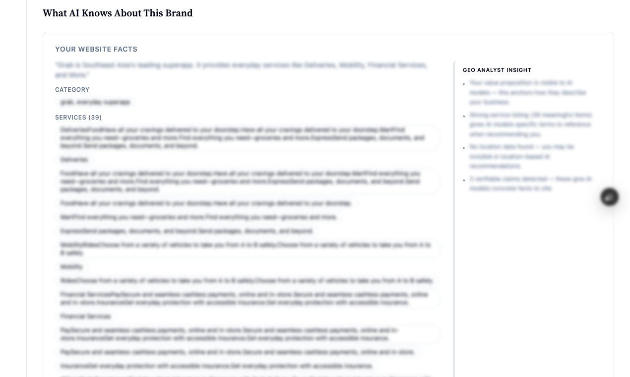 GAIEO - Screenshot 2 showing product features and functionality