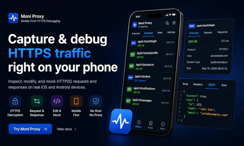 Moni Proxy screenshot 1