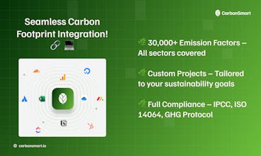 CarbonSmart: Carbon Emission API gallery image