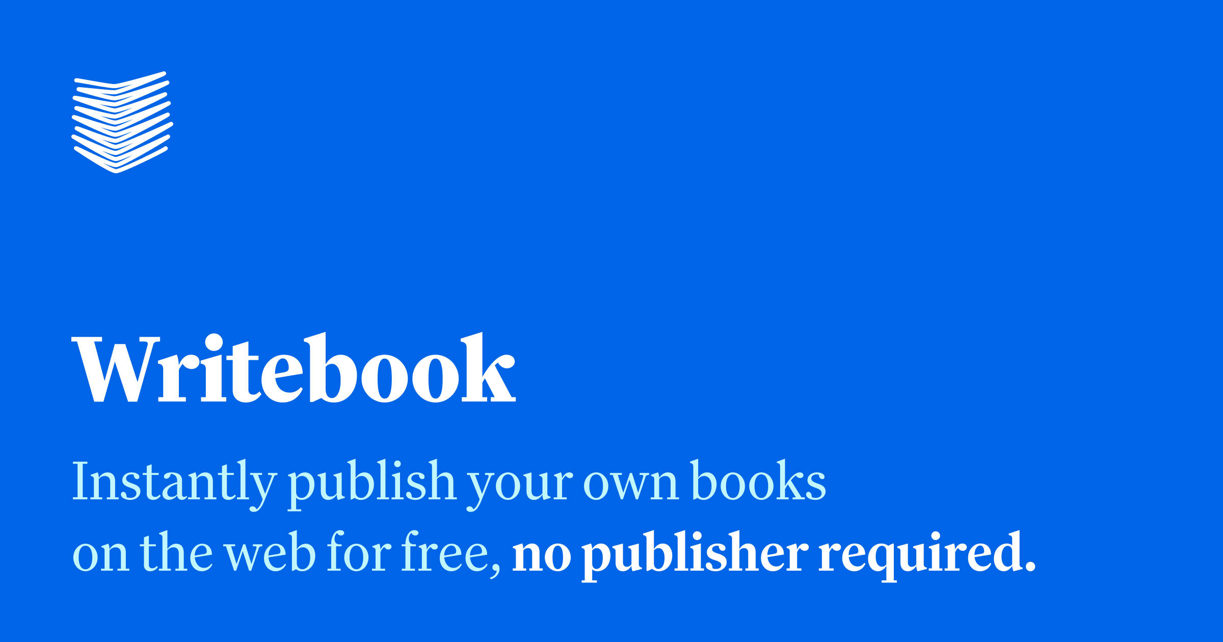 startuptile Writebook-Instantly publish your own books on the web for free