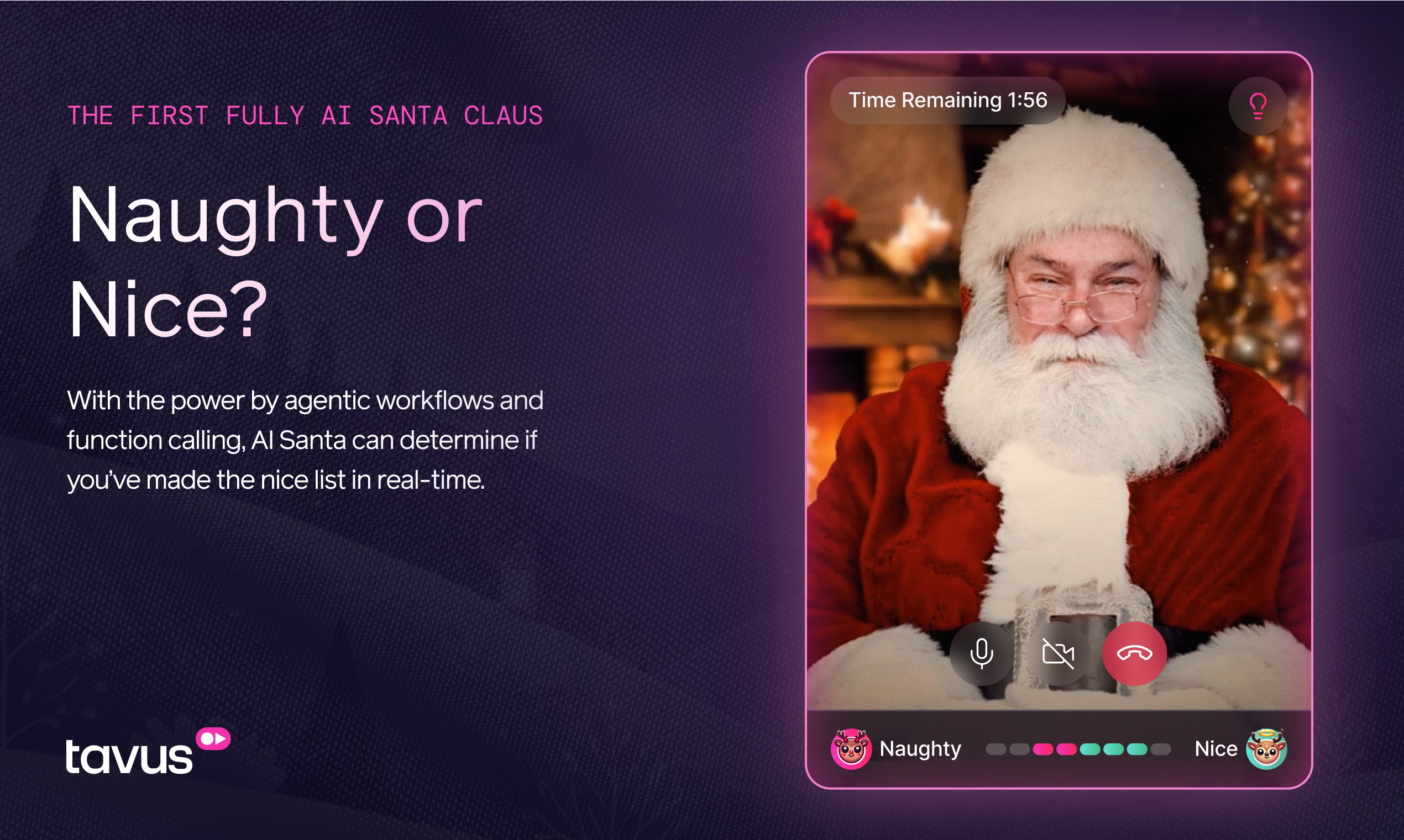 AI Santa Yours - Видеочат с Сантой, где угодно в любое время медиа 3