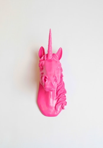 White Faux Taxidermy gallery image