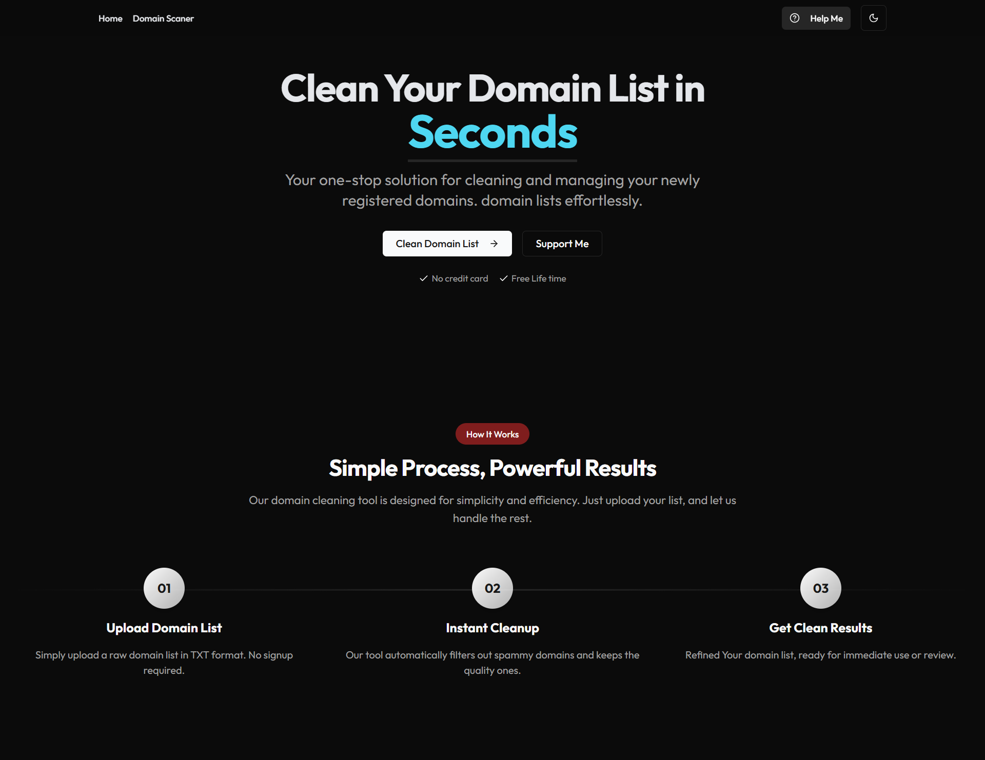 Danh sách tên miền Cleaner media 2