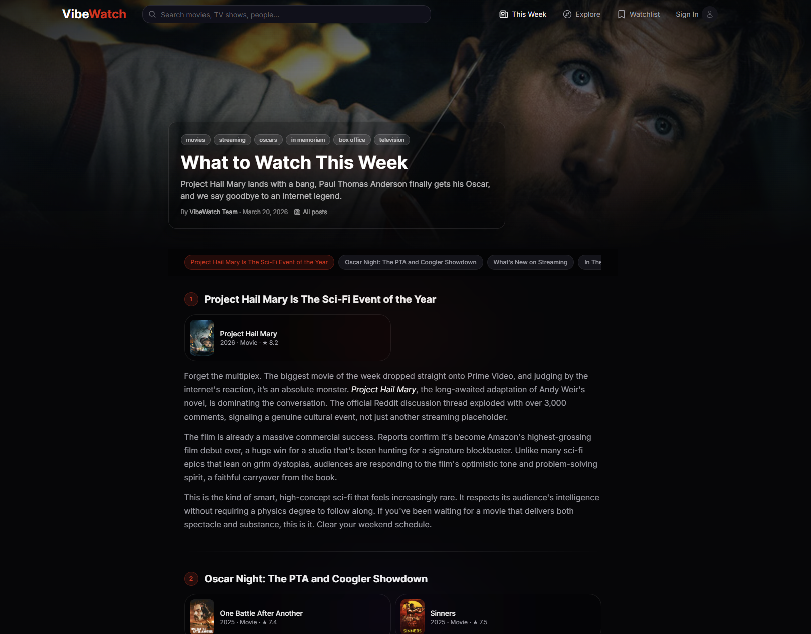 VibeWatch gallery image