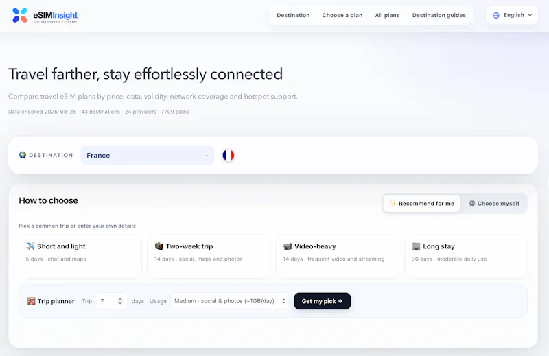 eSIMInsight screenshot 1