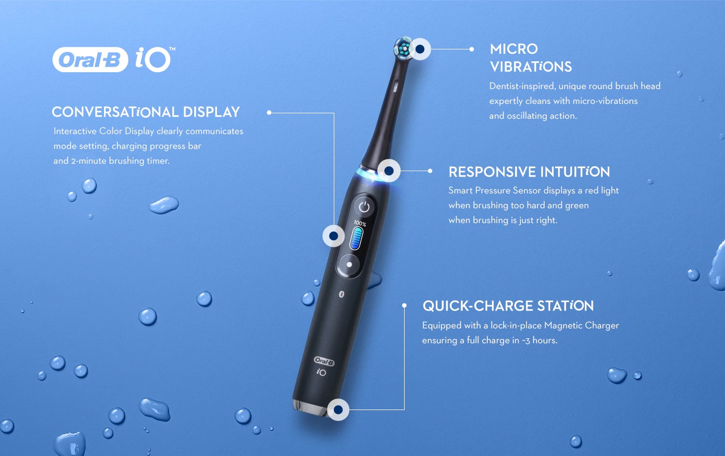 ORAL-B iO 9 Electric Toothbrush gallery image