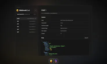 Webhook.cool gallery image