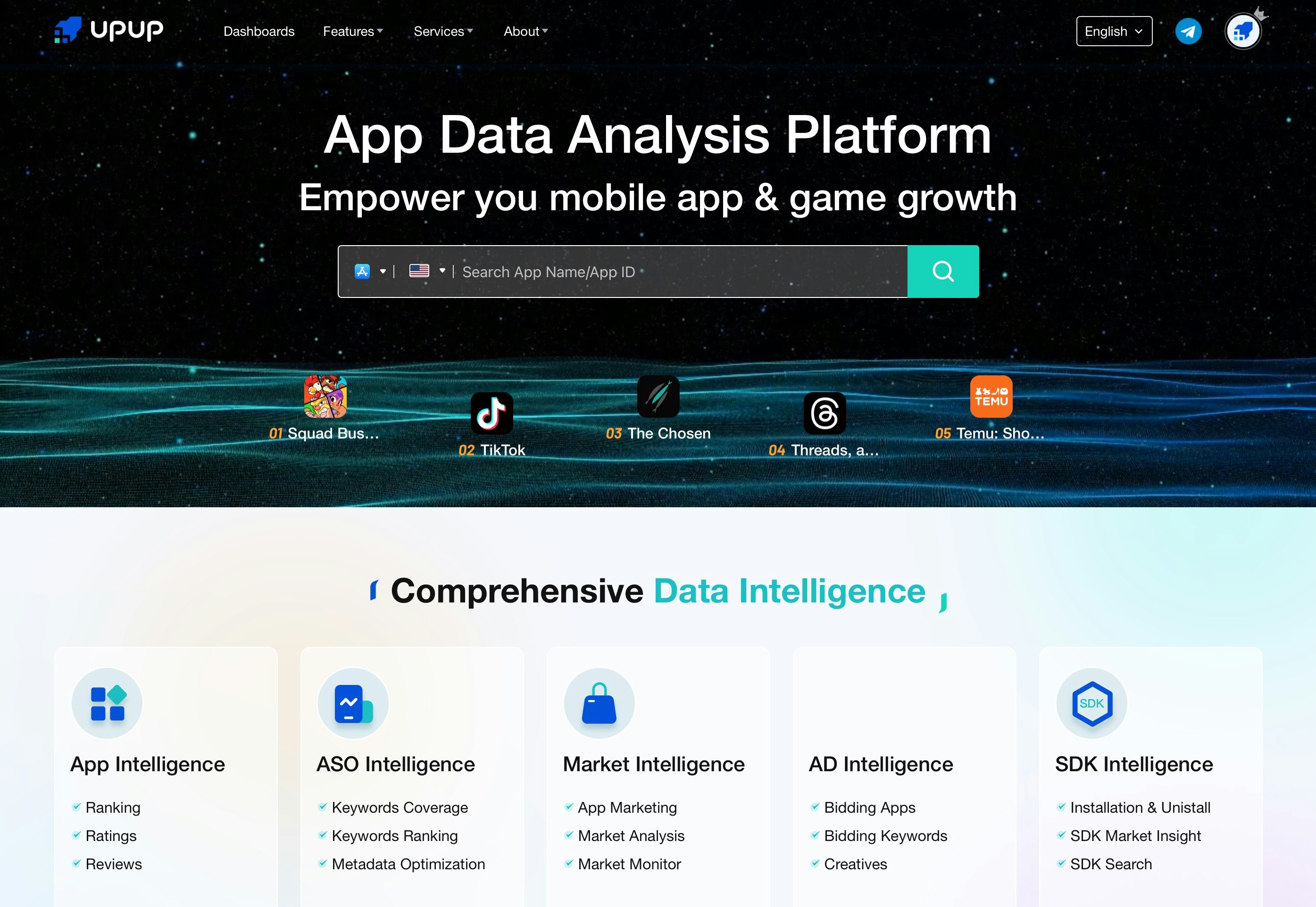Вверх - Платформа анализа данных приложений медиа 1